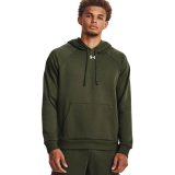 Under Armour Rival Fleece Hoodie Olive 1379757 390 S #1