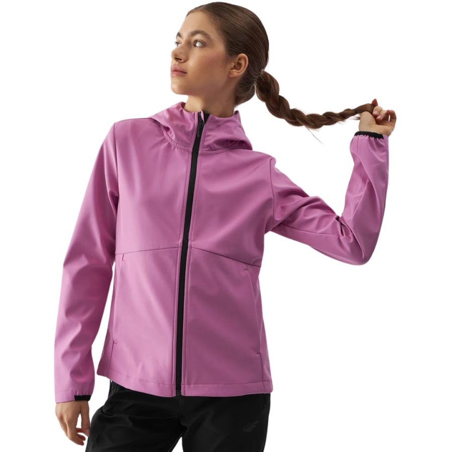 Women's Softshell Jacket 4F F285 pink 4FWAW24TSOFF285 54S M #1