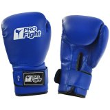 Profight PVC Boxing Gloves Blue 10 #1