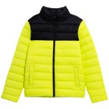 Boys' down jacket 4F juicy green 4FJSS23TDJAM077 45S 128cm #1