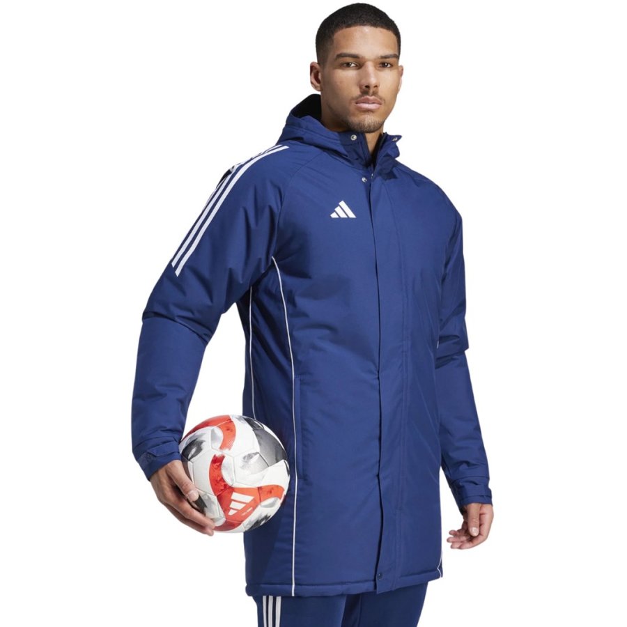 adidas Tiro 24 Stadium Parka Blue Jacket IR9495 XL #1