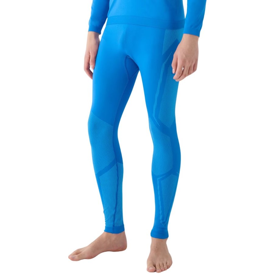 Men's thermoactive leggings 4F M166 blue 4FWAW24USEAM166 33S L/XL #1