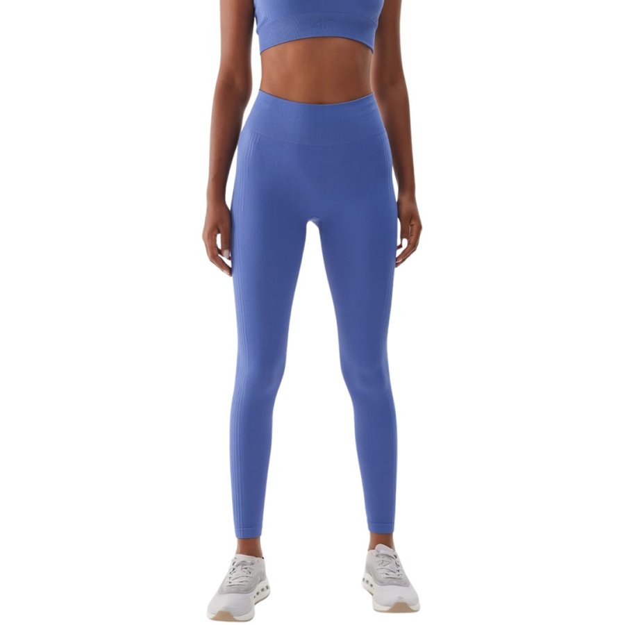 Women's leggings 4F F278 blue 4FWAW24TFTIF278 31S M/L #1