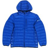 Men's Champion Hooded Jacket Blue 220340 BS008 L #1
