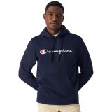 Men's Champion Hooded Sweatshirt navy blue 220253 BS501 S #1