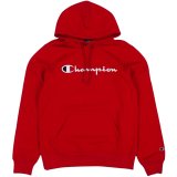 Men's Champion Hooded Sweatshirt Red 220253 RS054 S #1