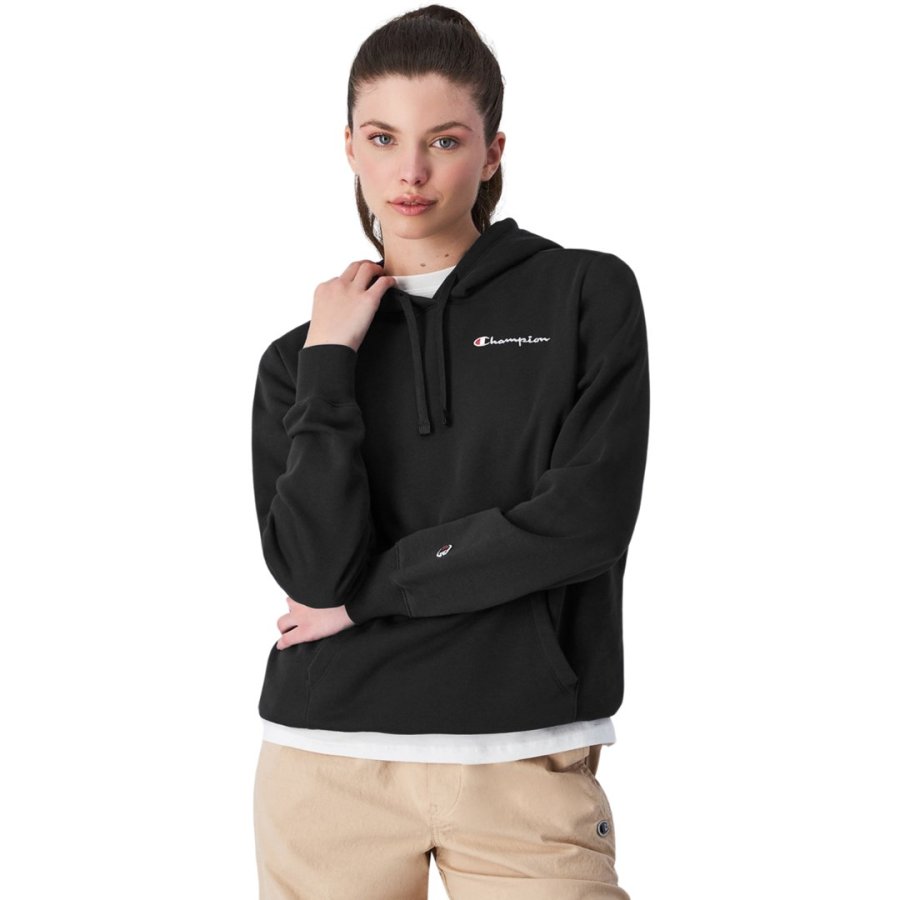 Champion Hooded Women's Sweatshirt Black 117530 KK001 S #1