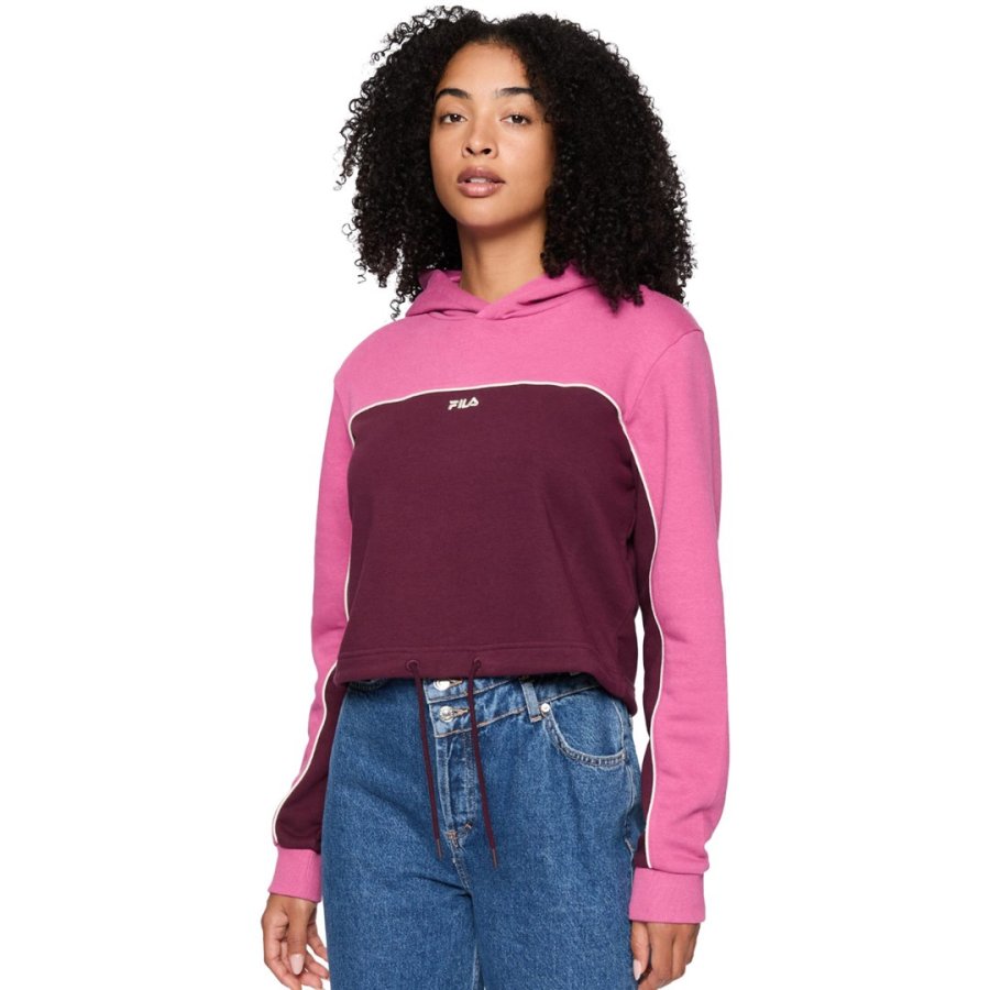 Fila Laagna Women's Sweatshirt Pink & Burgundy FAW0907 43200 M #1