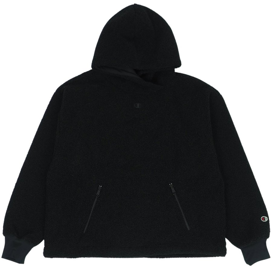 Champion Hooded Women's Sweatshirt Black 117549 KK001 L #1