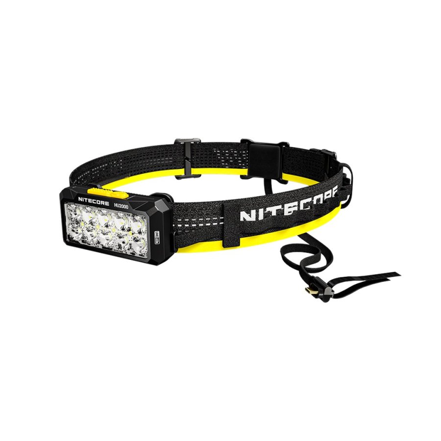 Nitecore HU2000 lommelygte Sort, Gul Hovedbnd lommelygte LED #2