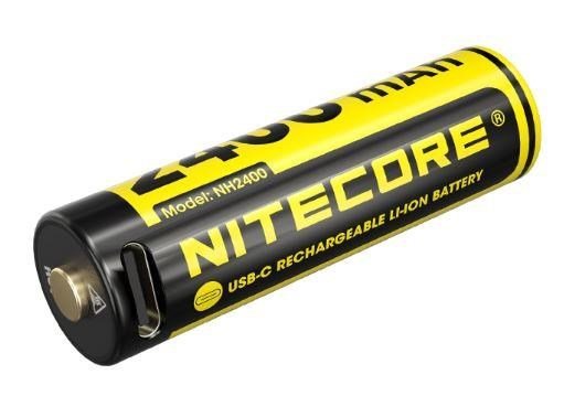 BATTERY RECH. LI-ION AA 1.5V/4PACK NH2400 NITECORE #1