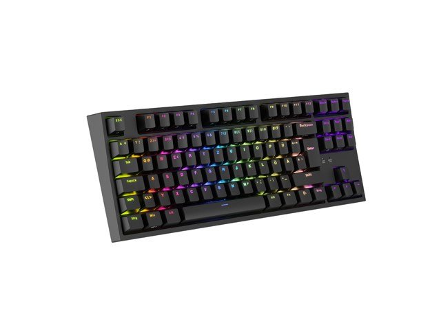 GENESIS Thor 404 TKL tastatur Spil USB QWERTZ Tysk Sort #2