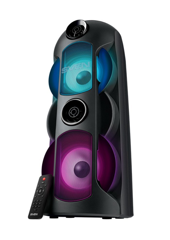 SVEN PS-720 Brbare hjttalere og festhjttalere Brbar mono hjttaler Sort 80 W #2