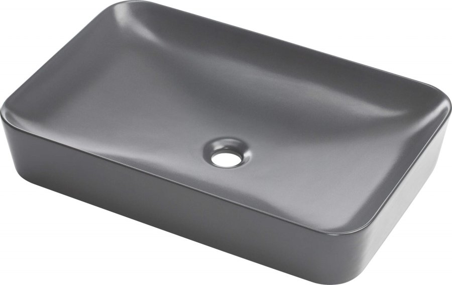 Ceramic countertop washbasin - 60x40 cm #1