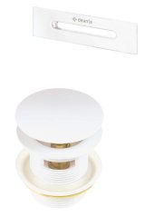 Bathtub accessories set - stopper and overflow #1