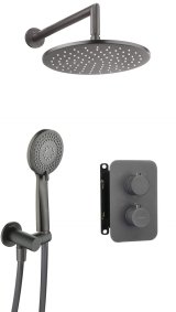 Concealed shower set with thermostatic BOX #1