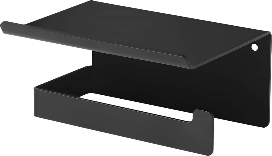 Wall toilet paper holder - with shelf #1
