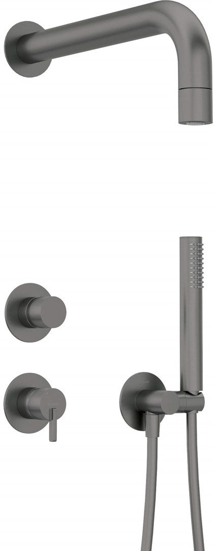Concealed shower set with hand shower #1