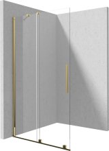 Walk-in shower wall 100 cm - sliding #1