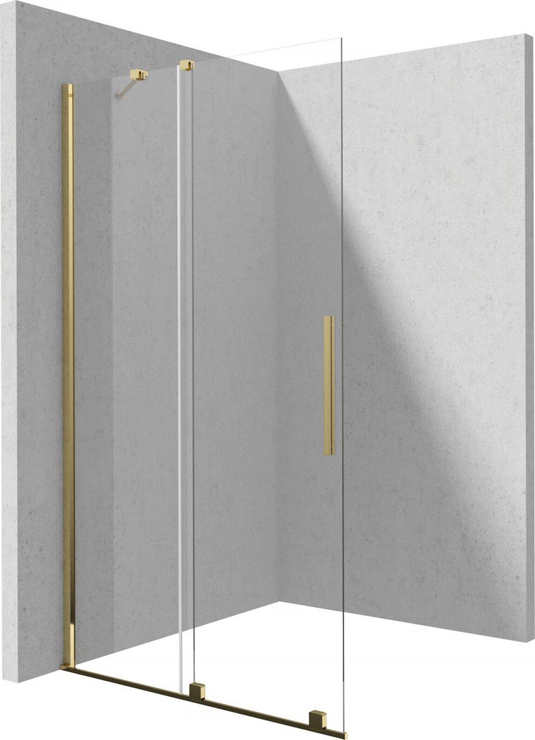 Walk-in shower wall 100 cm - sliding #1