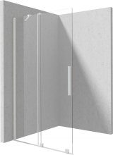 Walk-in shower wall 120 cm - sliding #1