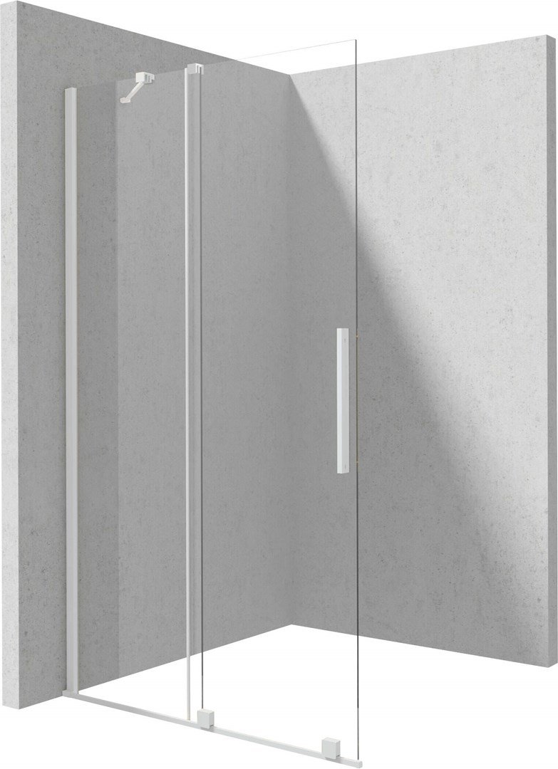 Walk-in shower wall 120 cm - sliding #1
