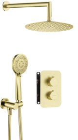 Concealed shower set with thermostatic BOX #1