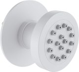Concealed round shower nozzle #1