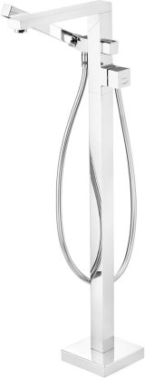 Freestanding bathtub mixer with shower set #1