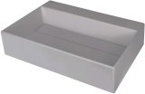 Granite countertop washbasin with a place for a tap - with a grille #1
