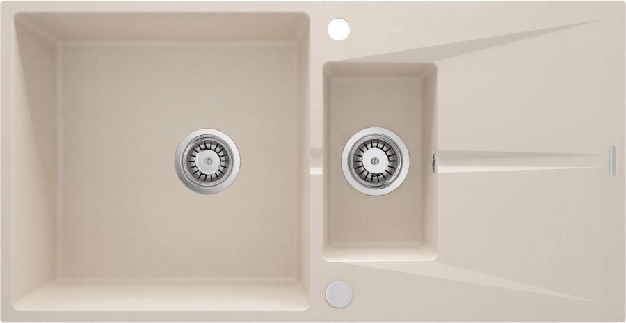 1.5-bowl granite sink with drainer #1