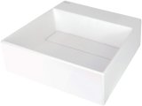 Granite countertop washbasin with a place for a tap - with a grille #1