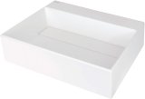 Granite countertop washbasin with a place for a tap - with a grille #1