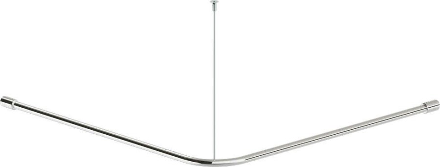 Steel shower curtain rod #1