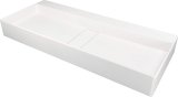 Granite countertop washbasin - with a grille #1