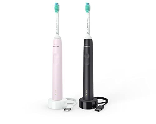Philips 3100 series HX3675/15 2x Sonisk eltandbrste - Sort/Rose #2