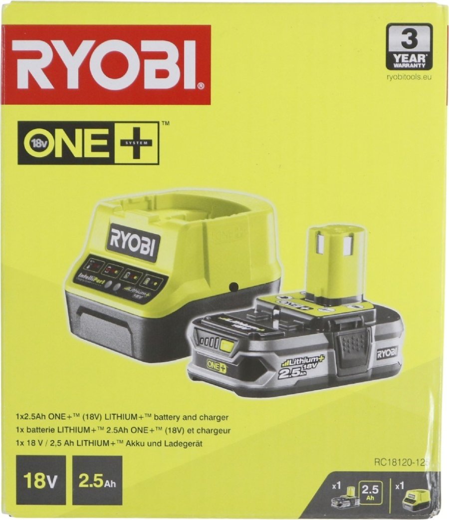 Ryobi RC18120-125 Batteri- og opladerst #2