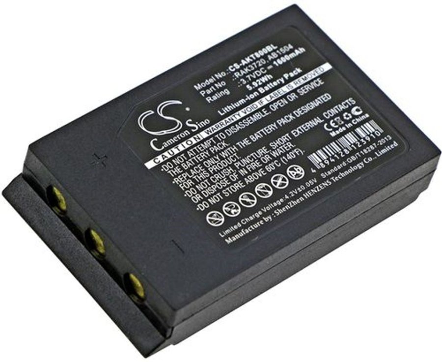 Battery replacement for Akerstroms 933719-000 3.7V 1600mAh #1