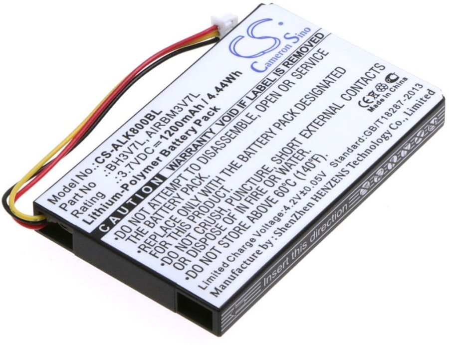 Battery for Autec AIRBM3V7L 3.7V1200mAh Li-Ion #1
