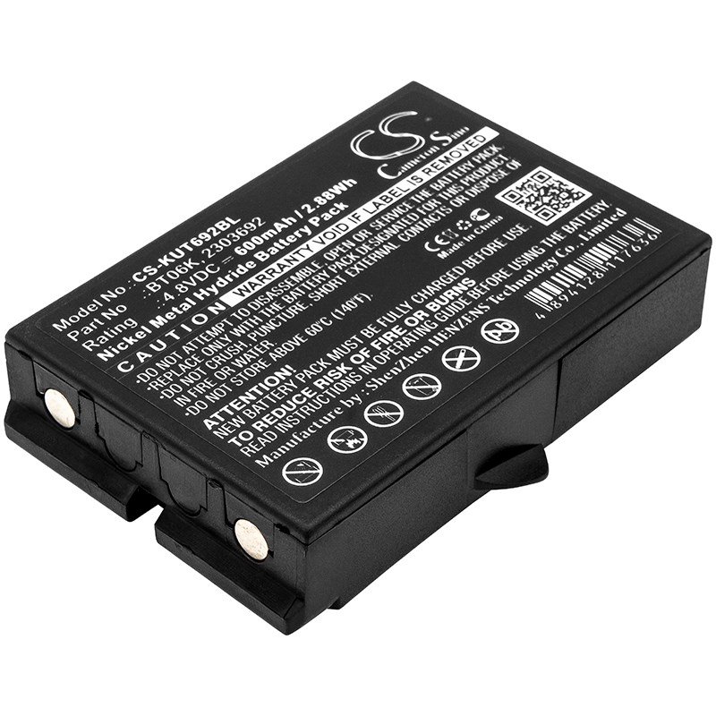 Battery for Danfos/ Ikusi BT06K 4.8V 600mAh NIMH #1