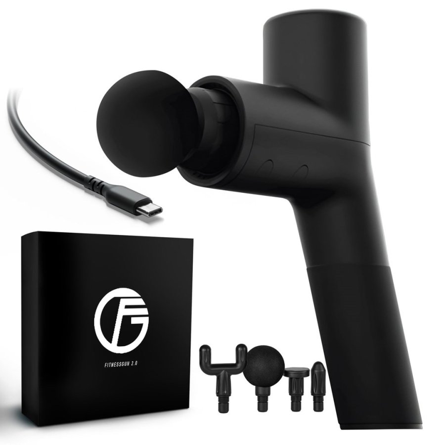 Extralink Massage Gymgun Fit 2.0 Lite | Massage gun | 4 heads, 6 modes #1