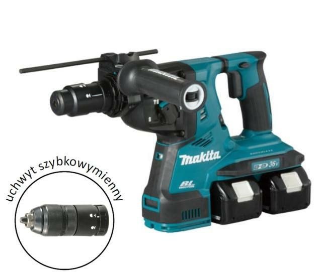 Makita DHR281PT2J bor 5000 rpm SDS-plus 4,9 kg Sort, Bl #2