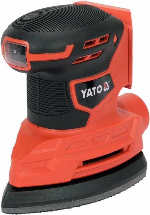 Yato YT-82755 transportabel slibemaskine Excentersliber 11000 rpm Sort, Orange #2