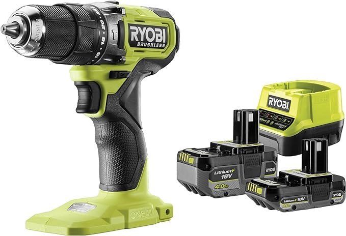 Cordless Hammer Drill Driver RPD18BL-2C42S 18V 1*2.0Ah 1*4.0Ah #1