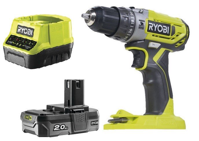 Cordless hammer drill driver R18PD2-120B 18V 1*2.0AH ONE+ #1