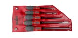 Screwdriver set 5 pcs: 4 flat, 1 cross #1