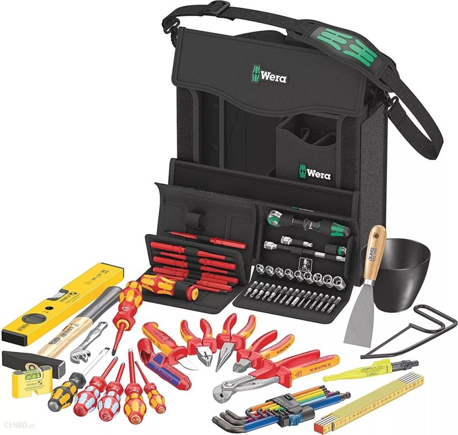 Electrician's toolset 2GO E 1, 73CZ+Bag #1