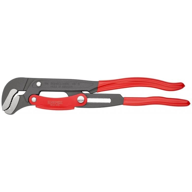 Adjustable wrench for pipes with S jaws, 420mm #1