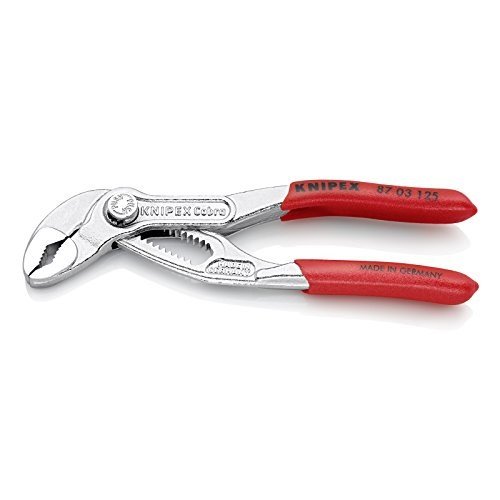 Adjustable pipe pliers Cobra 125mm, chrome #1