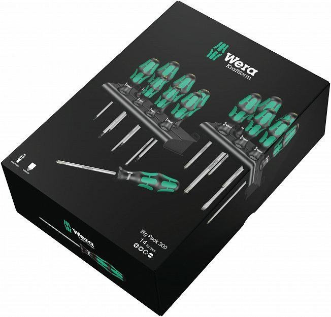 WERA Kraftform Big Pack 300 Screwdrivers 14 pcs. #2